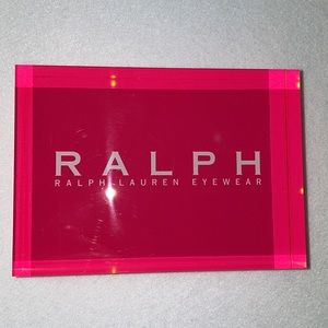 Ralph Lauren Eyewear Lucite Display Piece